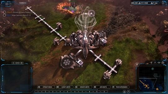 A human base in Grey Goo