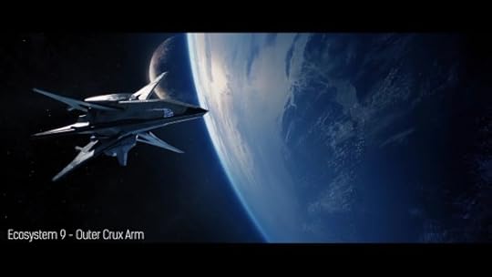 A cutscene in Grey Goo