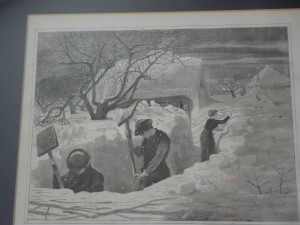 Winslow Homer wood engraving - 