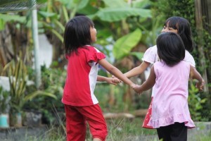 Kids dancing