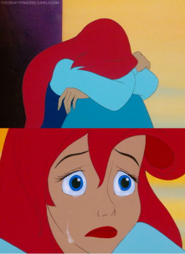 sad ariel