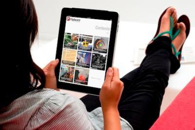 passive reading mobile device