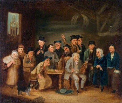 Eccentric Characters of Newcastle by Henry Perlee Parker (after) (c) Laing Art Gallery; Supplied by The Public Catalogue Foundation