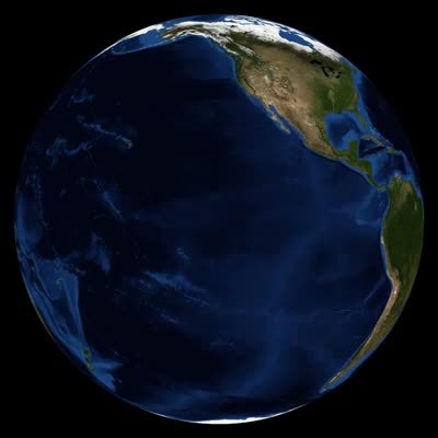 EARTH SPIN ANIMATION – FREE-SD