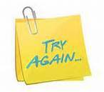 try again