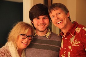 Christmas 2015 with Lee, J.R., and Kevin Matheson.