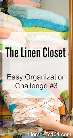 linen closet organization