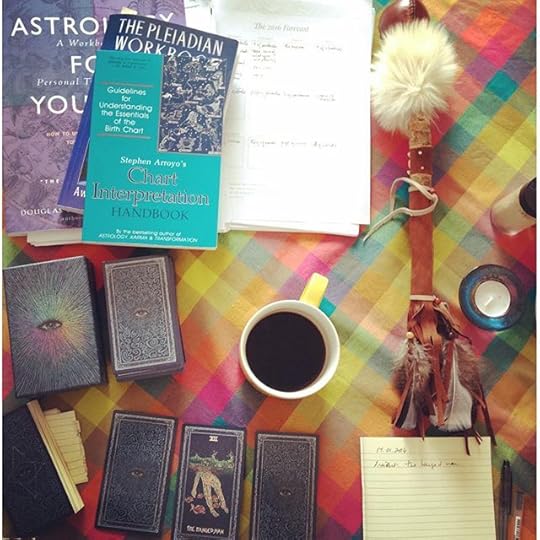 My world. #astrology #soulodge #sistersonajourney #shamanism #unraveling2015 #lightworker #pleiadians