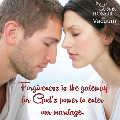 Choosing to Get Past It--when we forgive, we open the gateway for God's power in our #marriage.