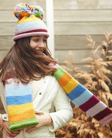 71_Stripy Tube Scarf