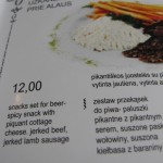 Cottage cheese was everywhere - in the desserts, as bar snacks