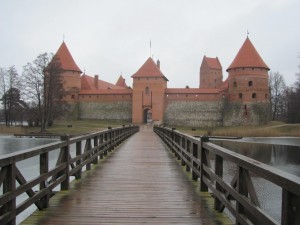 Trakai castle, not far from VIlnius, Lithuania