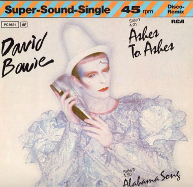 [1980: Back to Major Tom in “Ashes to Ashes.”]