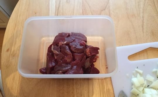 Raw venison
