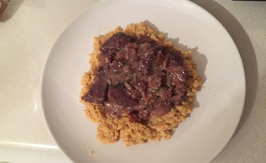 Roo broth and frumenty