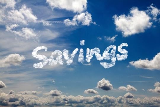 Savings written in the clouds