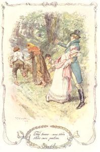 “The terror … was then their own portion.” Illustration by C.E. Brock (Source: Mollands.net).