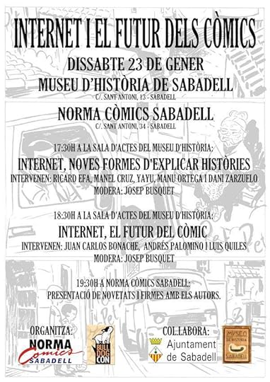Charla internet futuro cómic