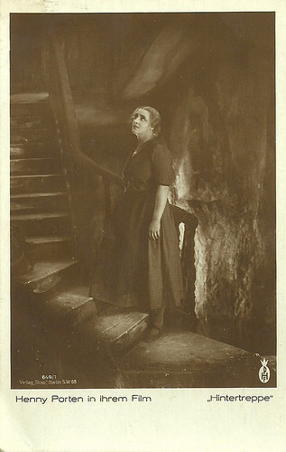 Henny Porten in Hintertreppe