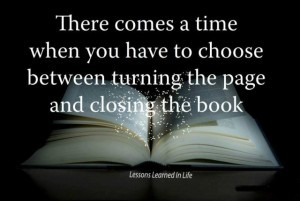 closing the book