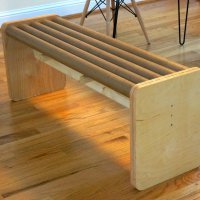 Cardboard Bench