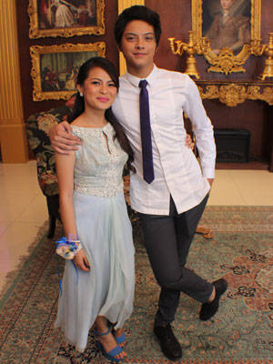 Jefferlyn Serrano with Daniel Padilla