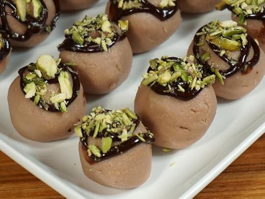 Chocolate sandesh, Manjula's recipe