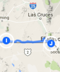 Columbus to El Paso