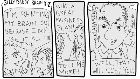Silly Daddy Brain Business panels 2-5 by Joe Chiappetta