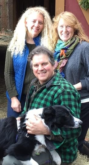 The Churchmans with agent Brenda Bowen