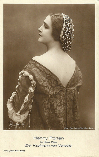 Henny Porten in Der Kaufmann von Venedig