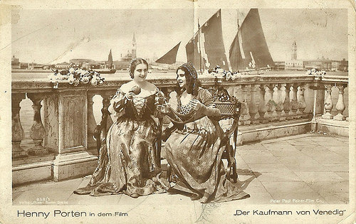 Henny Porten in Der Kaufmann von Venedig