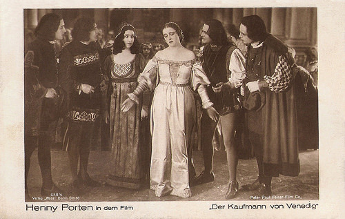 Henny Porten in Der Kaufmann von Venedig