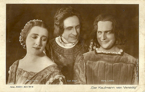 Henny Porten in Der Kaufmann von Venedig