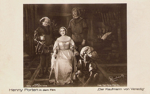 Henny Porten in Der Kaufmann von Venedig (1923)