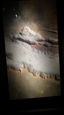 Ground fog in Valles Marineris
