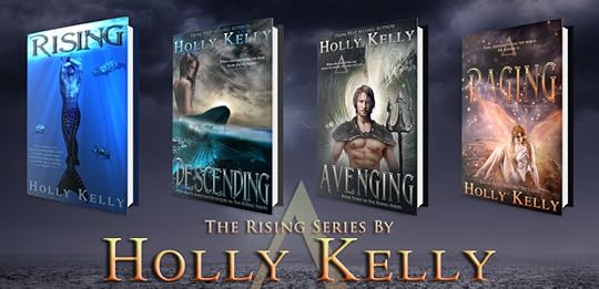 4 book Banner - The Rising Series