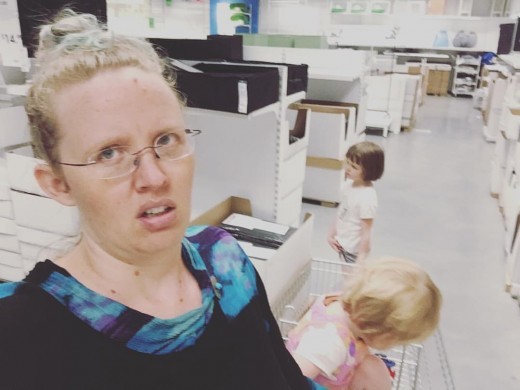 ikea with kids