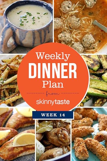 Skinnytaste Dinner Plan (Week 14)