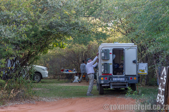 Nunda River Lodge campsite, Namibia