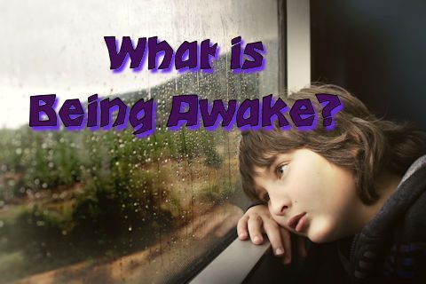 what is being awake