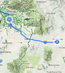 Tucson to Benson