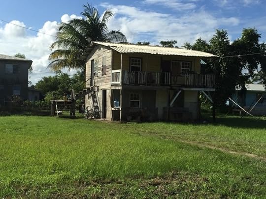 cinderblock house
