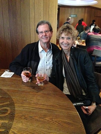 On the Jameson whiskey tour.