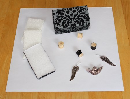 unique business card holder embellishments