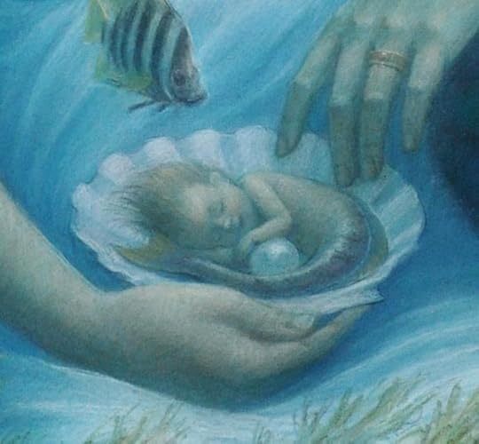 A detail from Underworld Beauty by Virginia Lee