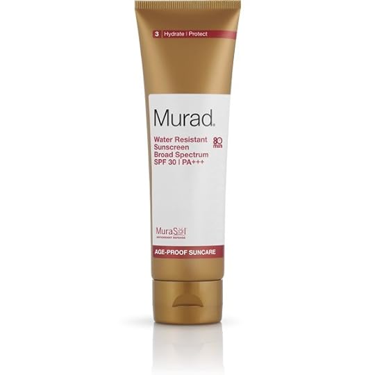 Water Resistant Sunscreen