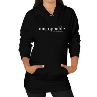 Hoodie_on_woman_black_donna_downey_studios_inc
