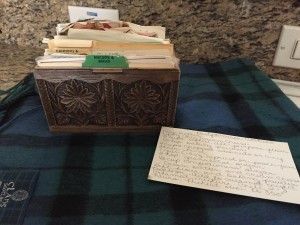 Mary's Recipe Box