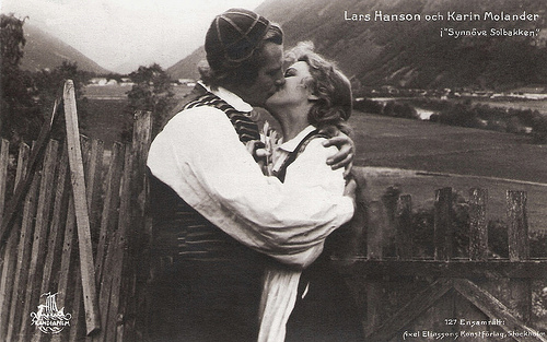 Karin Molander, Lars Hanson in Synnöve solbakken